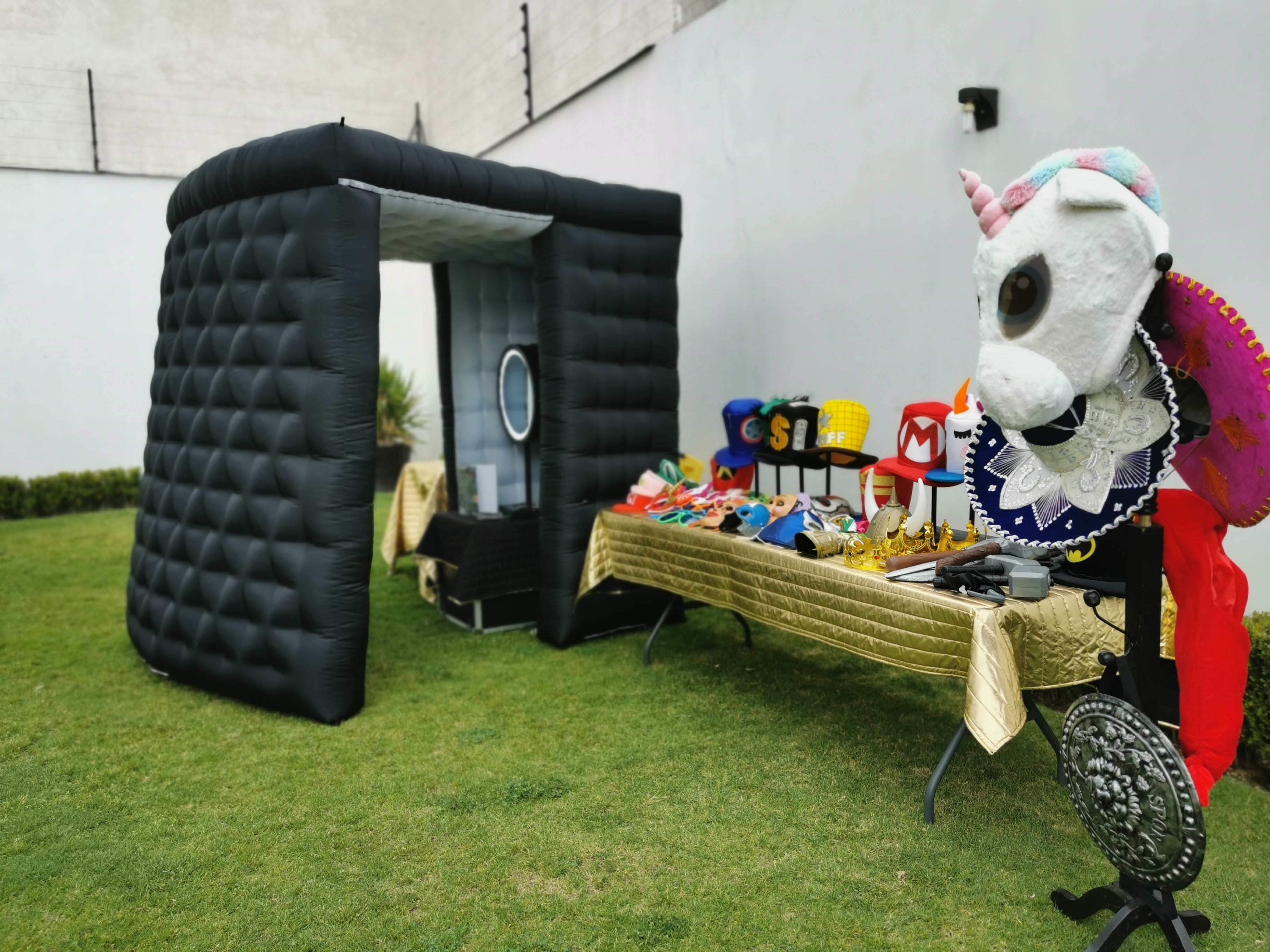 Cabina Beauty Mirror de Magic Events en evento